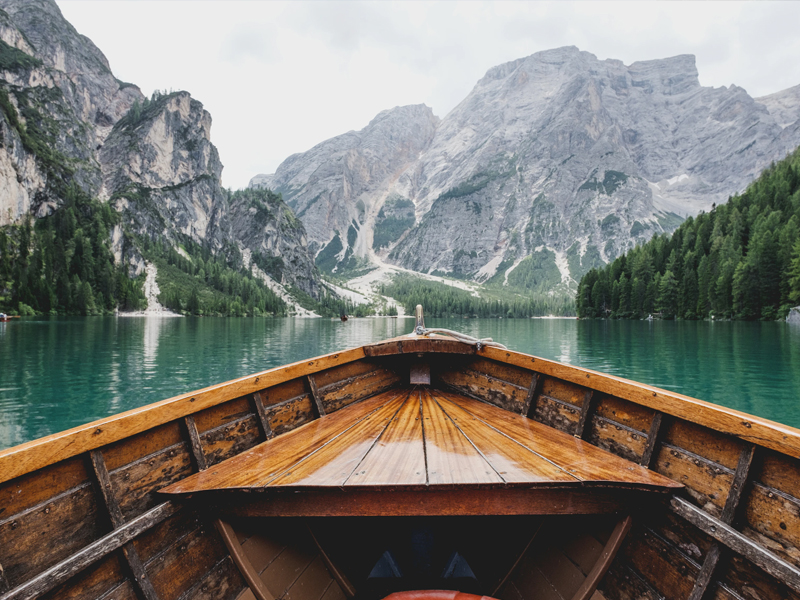 End Of A Boat Down A Lake destination6